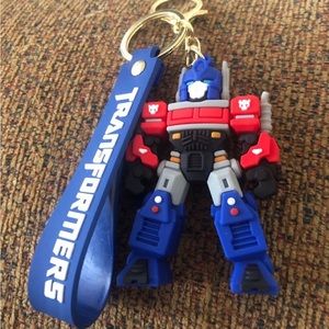 Optimus prime transformer key chain